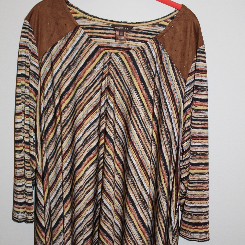 Women’s Striped Multiples Blouse